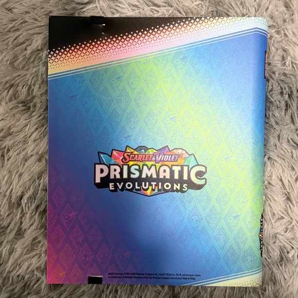 Pokemon TCG - Prismatic Evolutions Binder - NEW - Binder Only - Picture 2 of 2